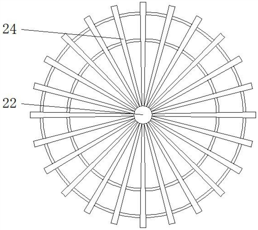 Alfalfa transplanting hole soil crushing treatment device