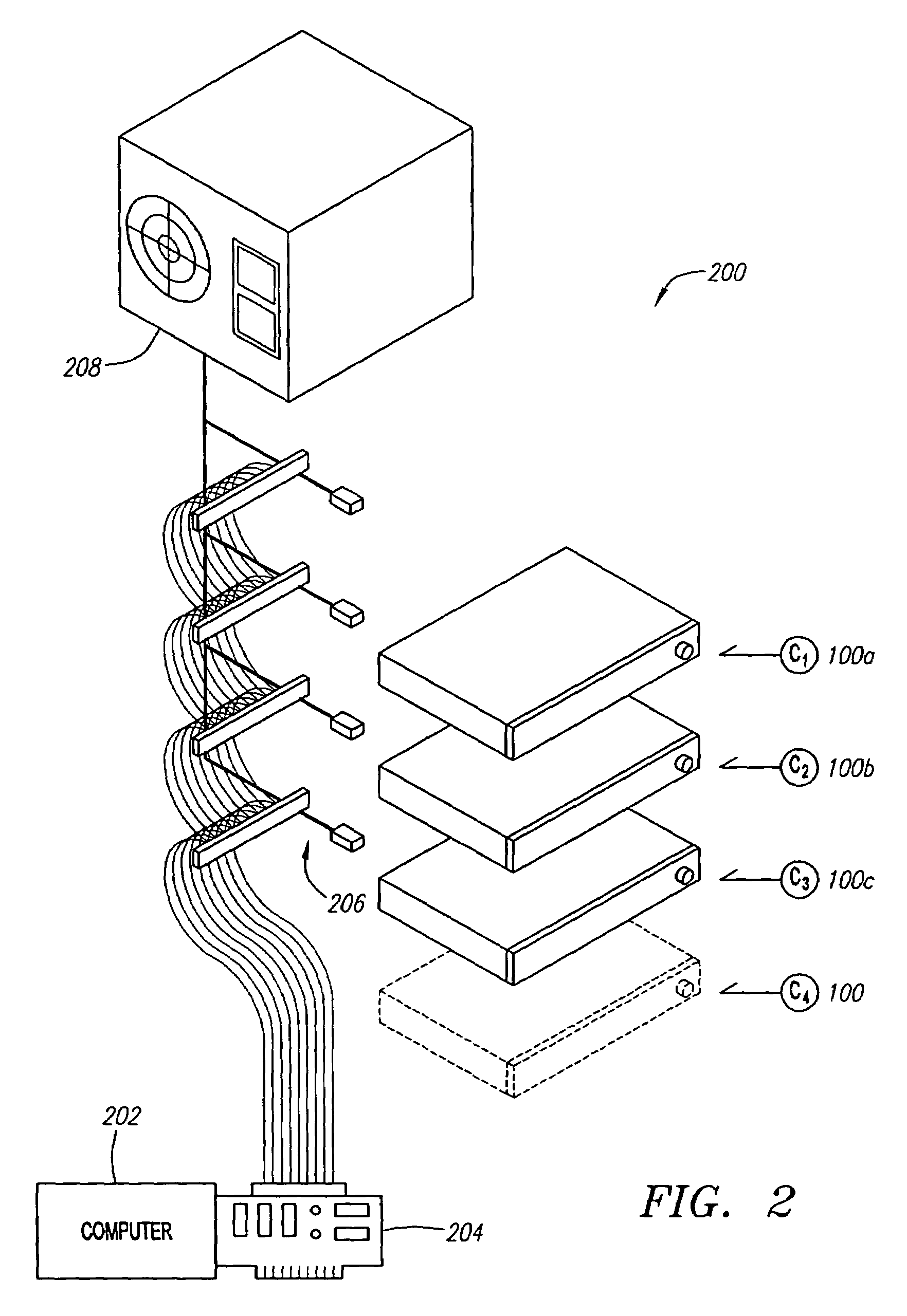 Modular pressure sensor drive connectable to a computer