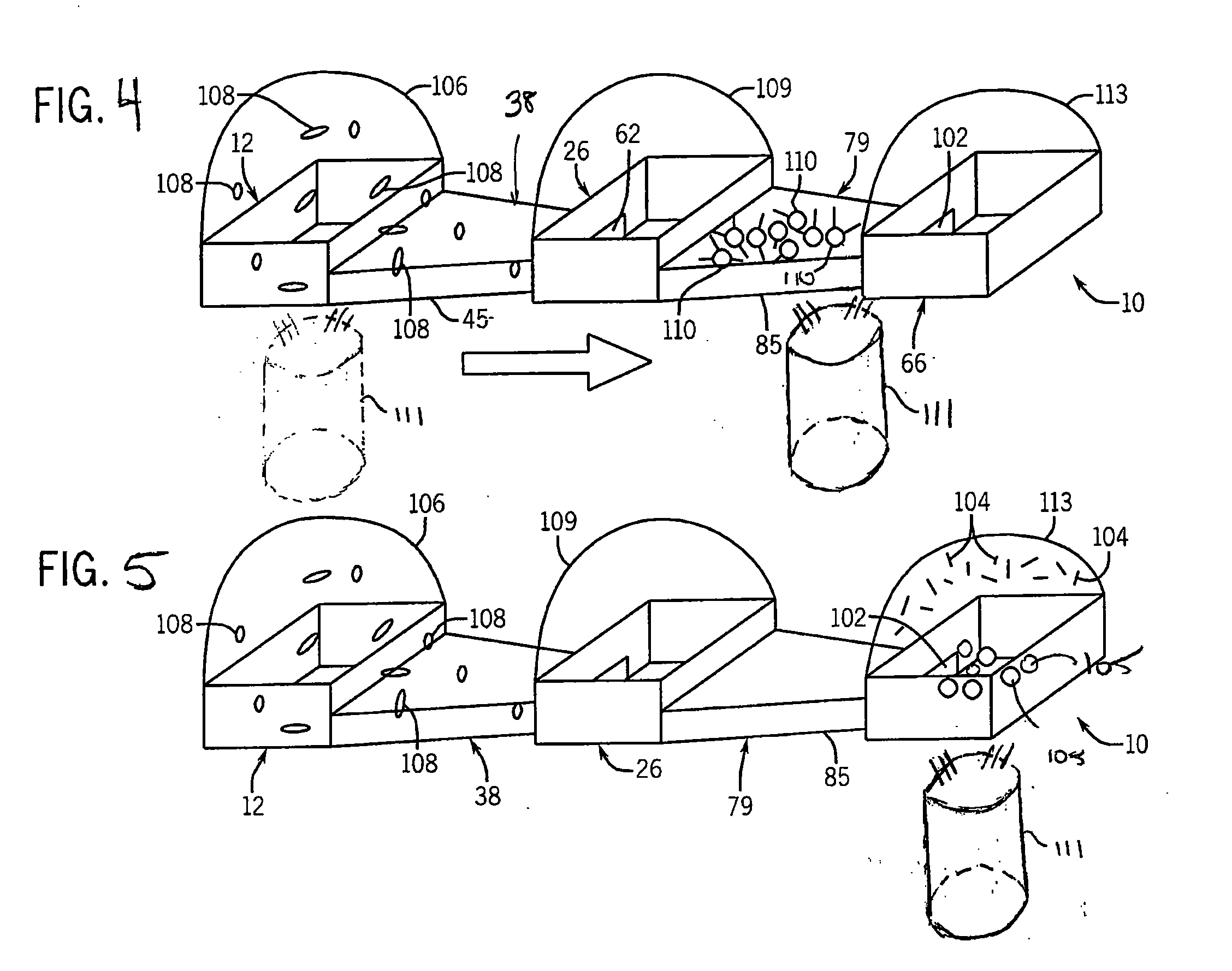 Device For And Method Of Extracting A Fraction From A Biological Sample