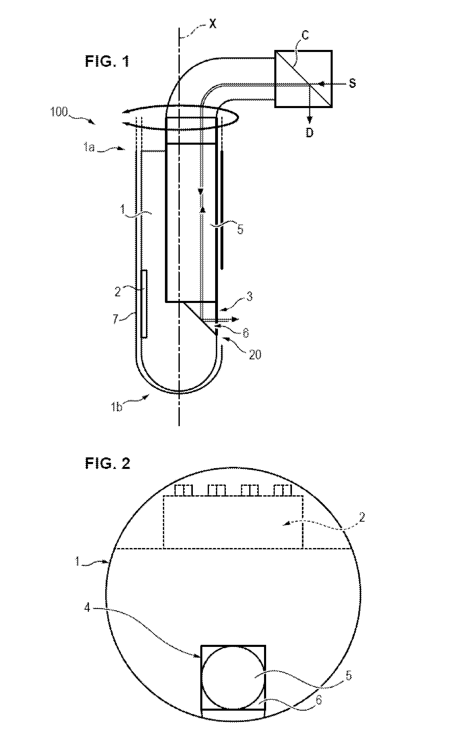 Device for sampling a biological tissue