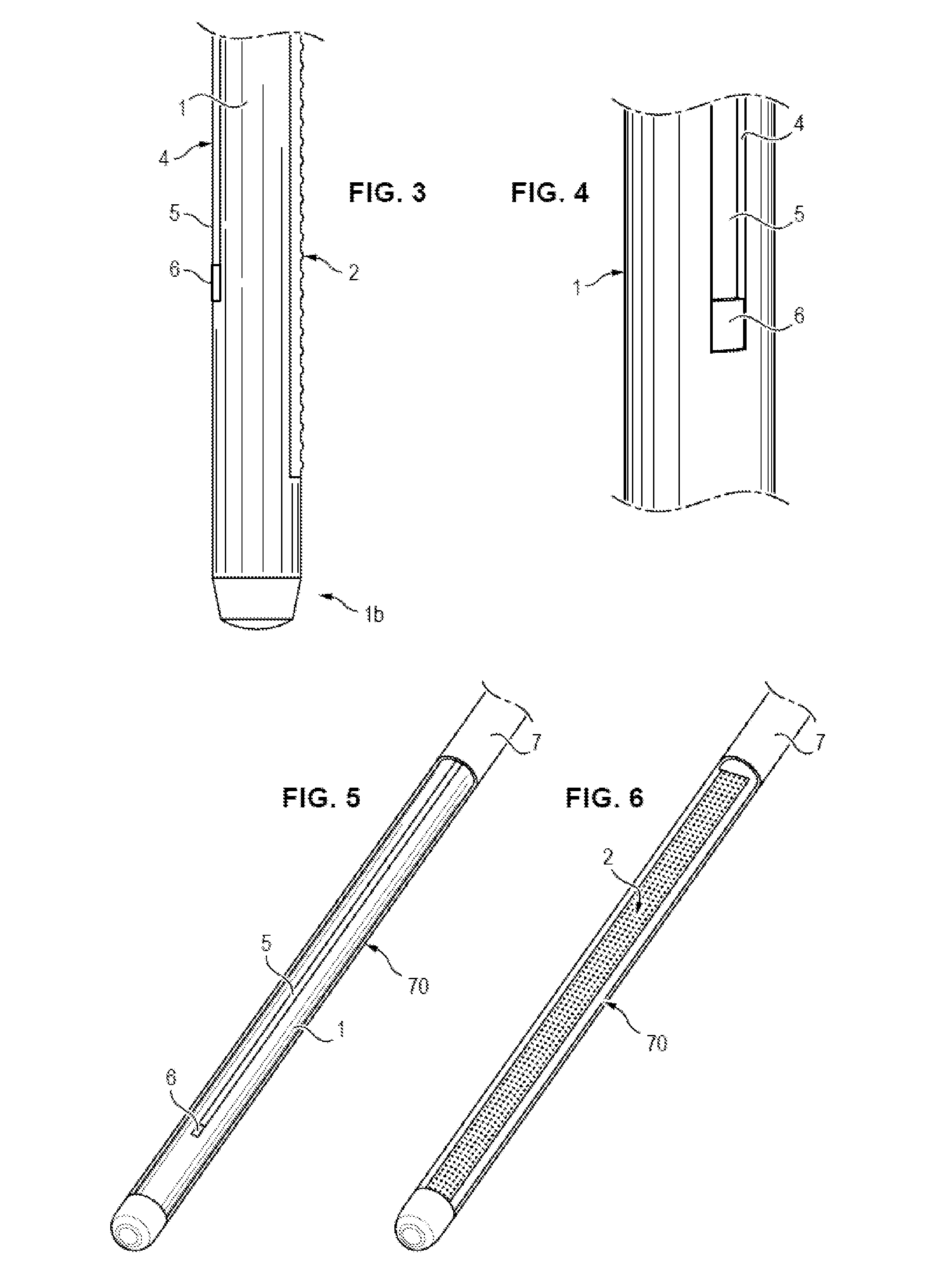 Device for sampling a biological tissue