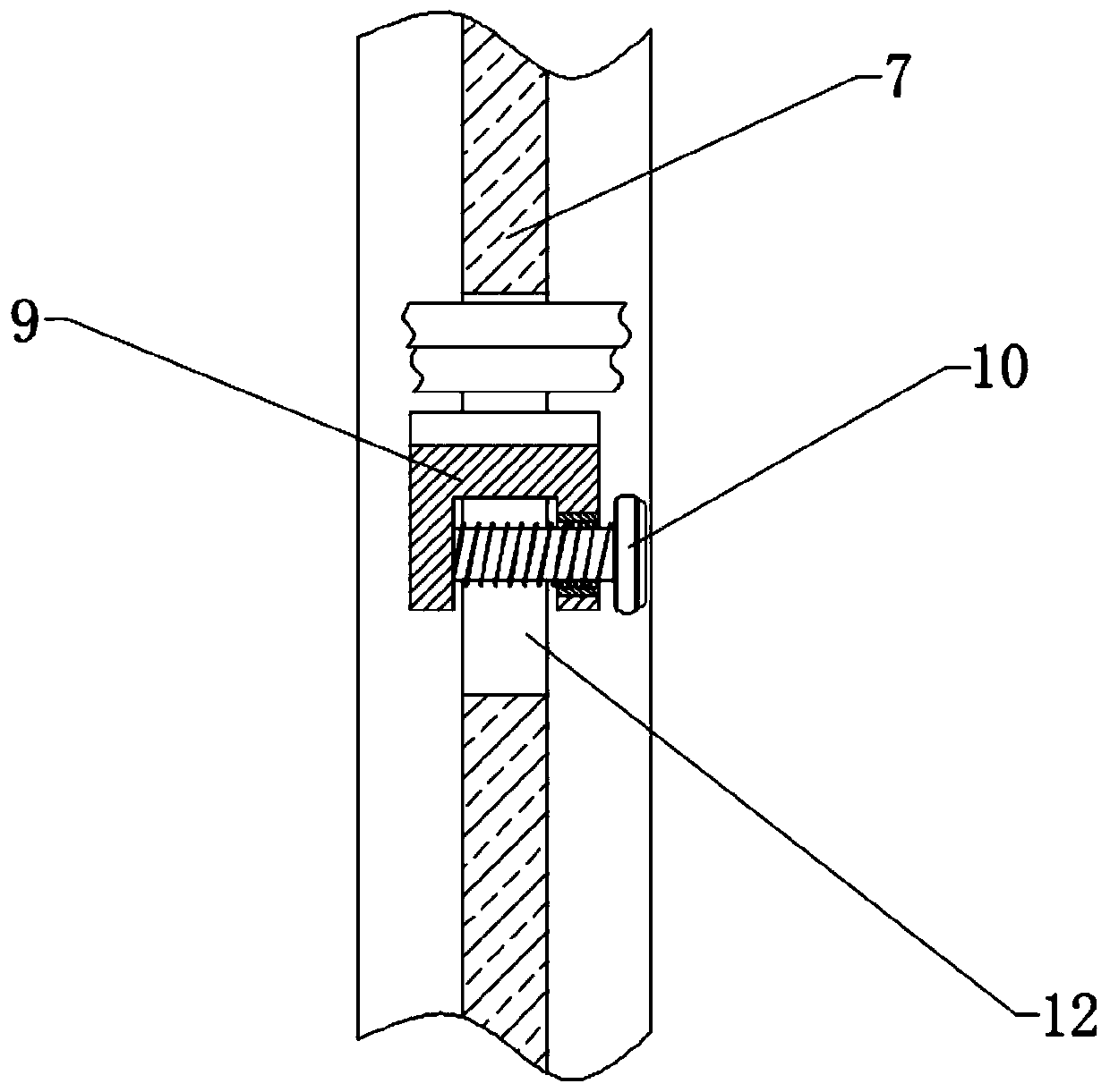 Incoming cabinet capable of distinguishing line concentration