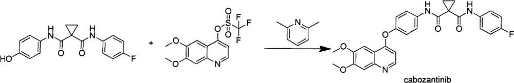 A kind of preparation method of tyrosine kinase inhibitor and its intermediate