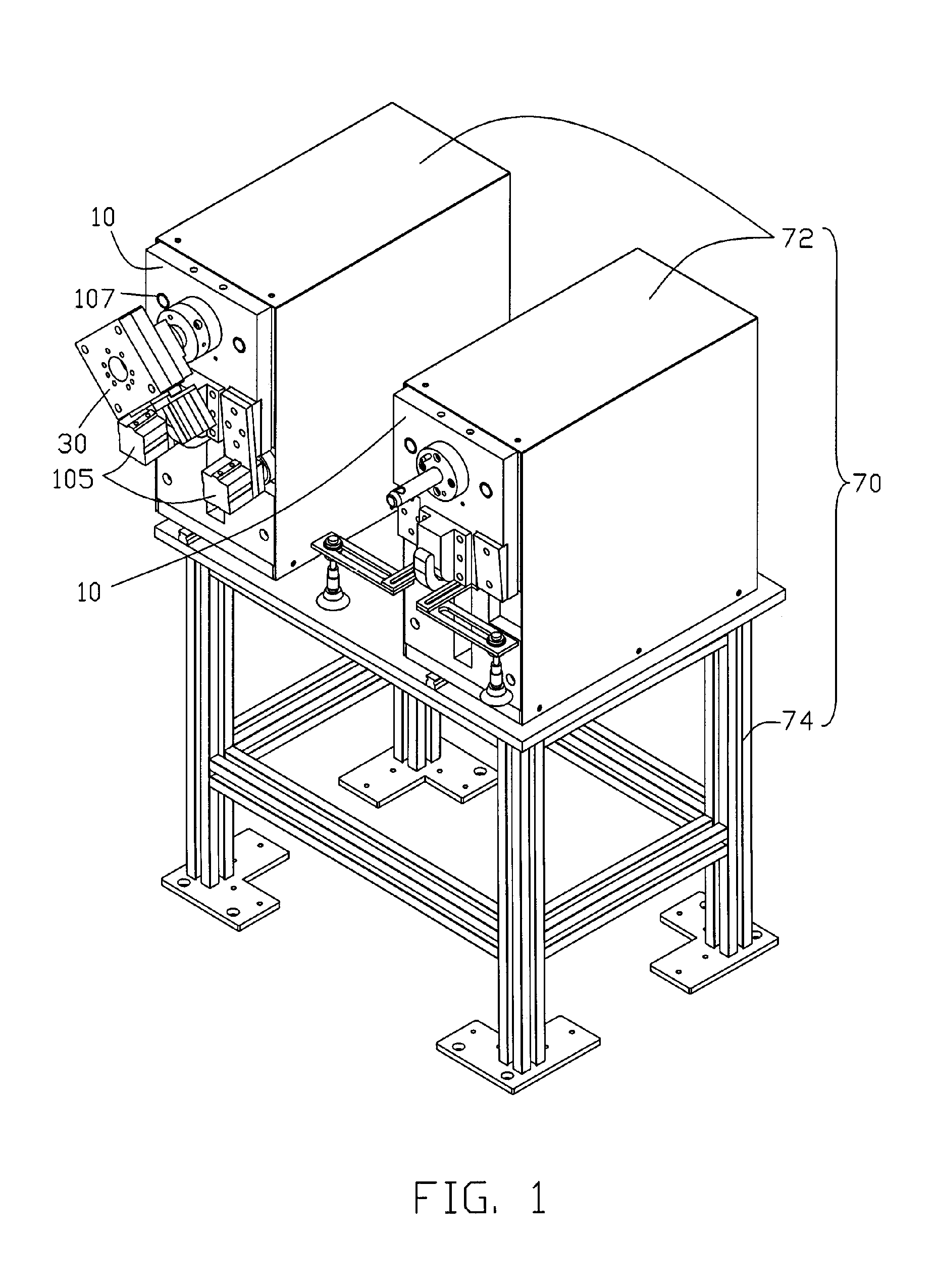 Automatic clamp changing apparatus