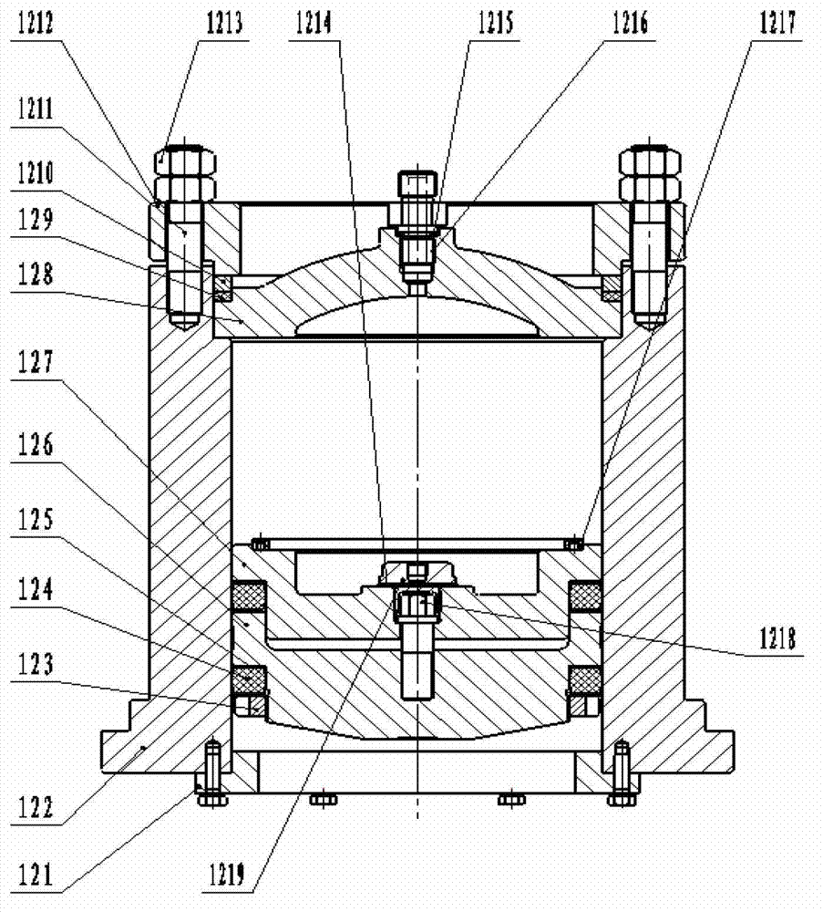 Hydraulic drive pressure reducing valve for wind tunnel