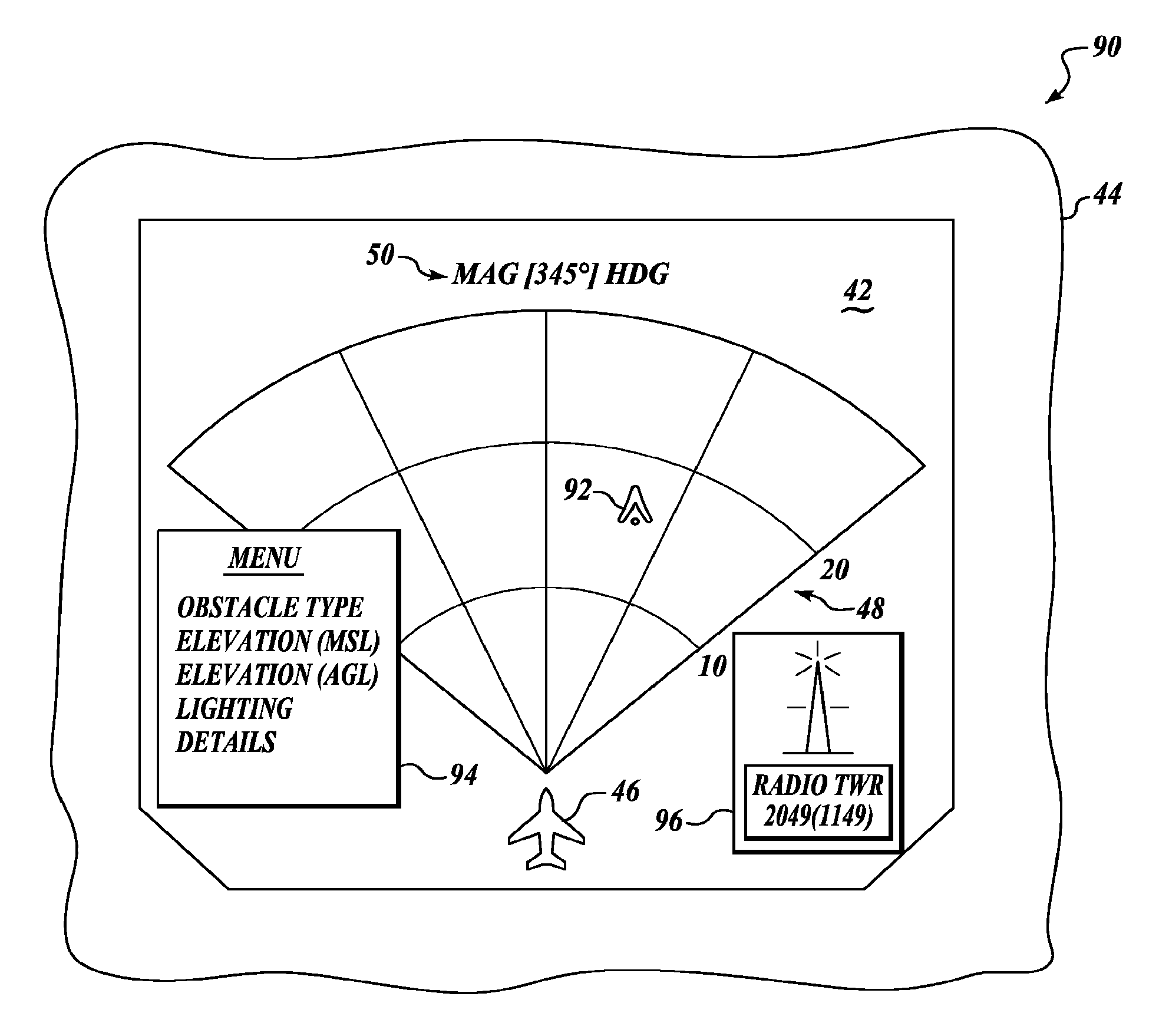 System and method for ground proximity warning with enhanced obstacle depiction