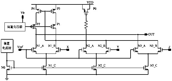 Circuit which is applied to relaxation oscillator and is capable of realizing precise frequency modulation