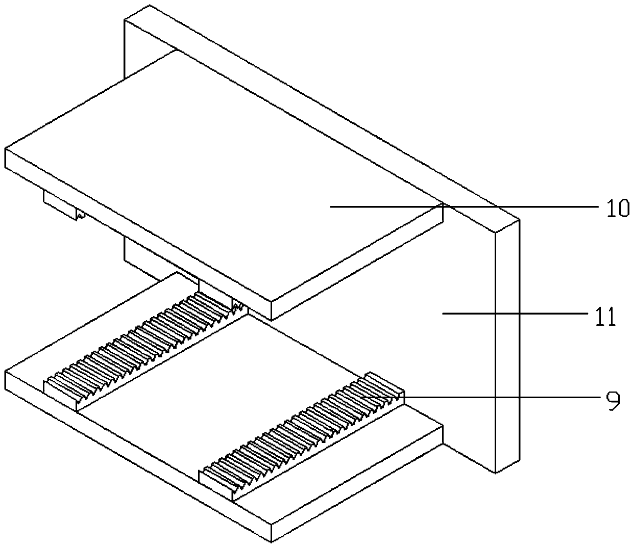 Bending device for processing electric appliance accessories