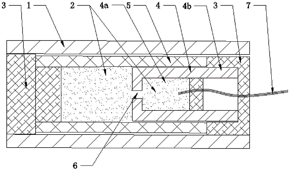 A combined flute sound firecracker