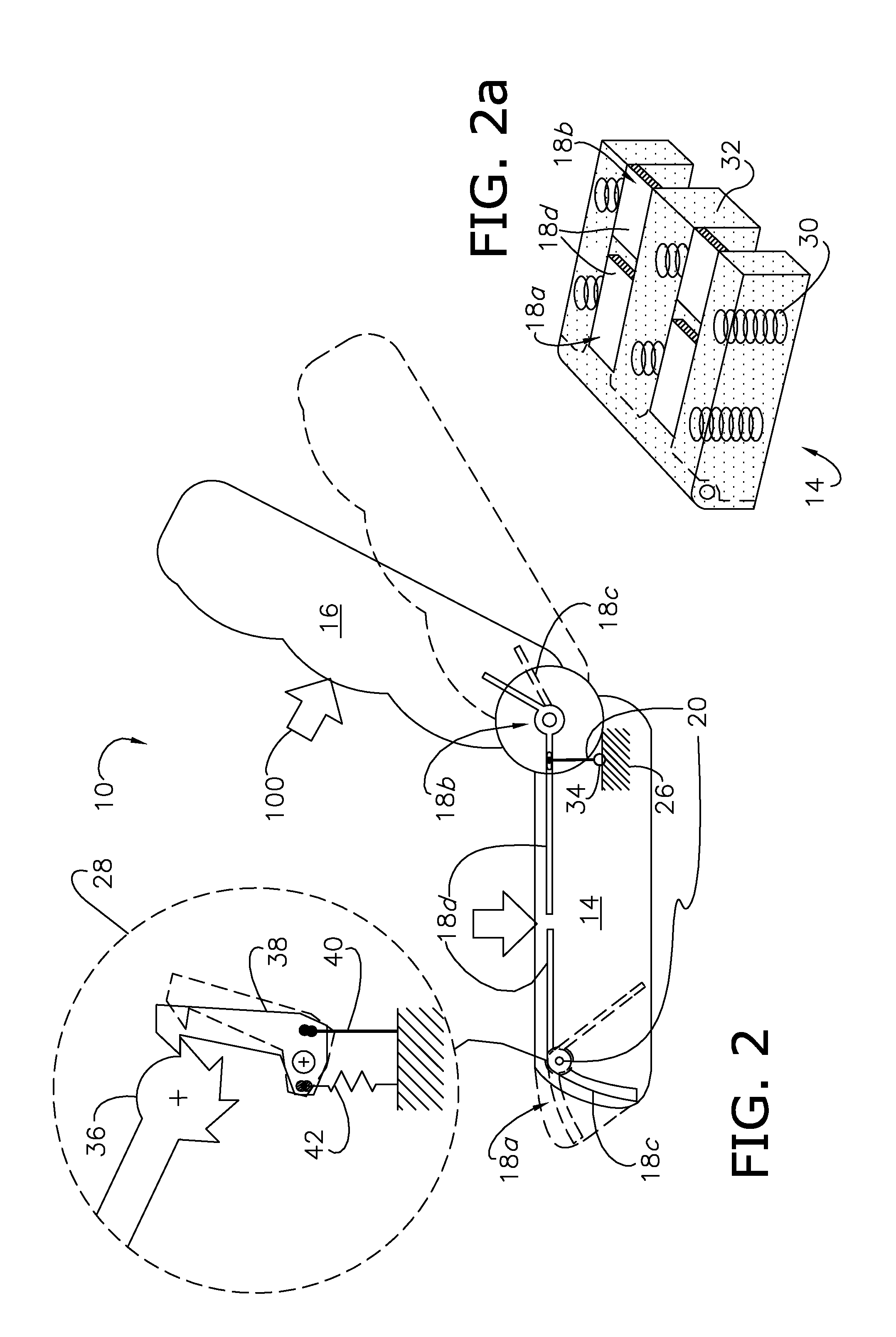 Using resting load to augment active material actuator demand in power seats