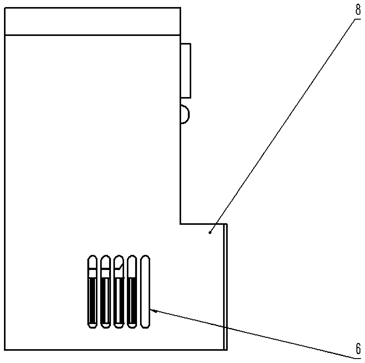 Cleaning device and cleaning method for tweezers