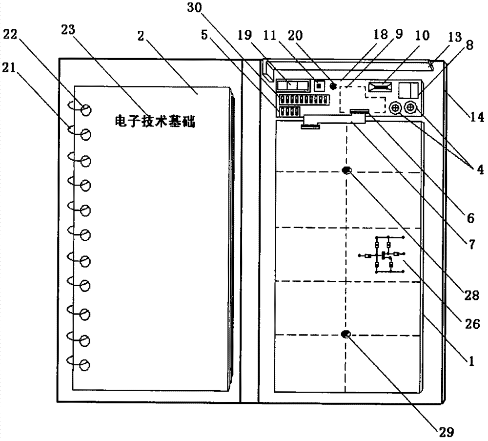 Electronic technique and real component circuit book