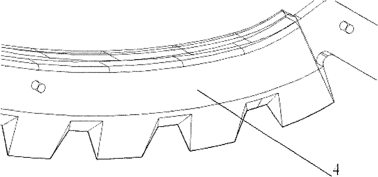 Method for forming frame, stringer and covering of composite material component through integrated co-curing