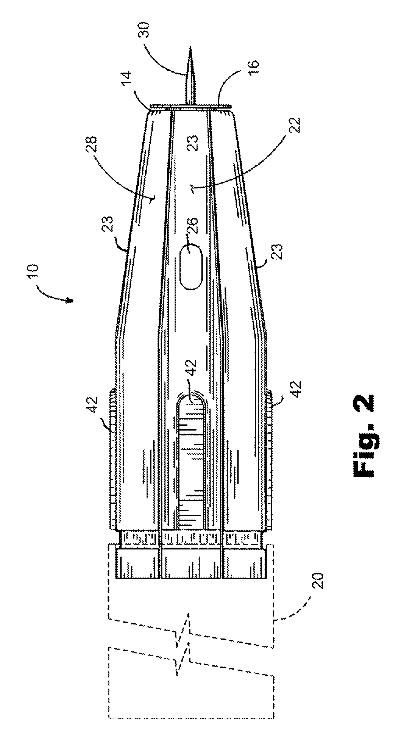 Electricity-inducing immobilization cartridge attachment