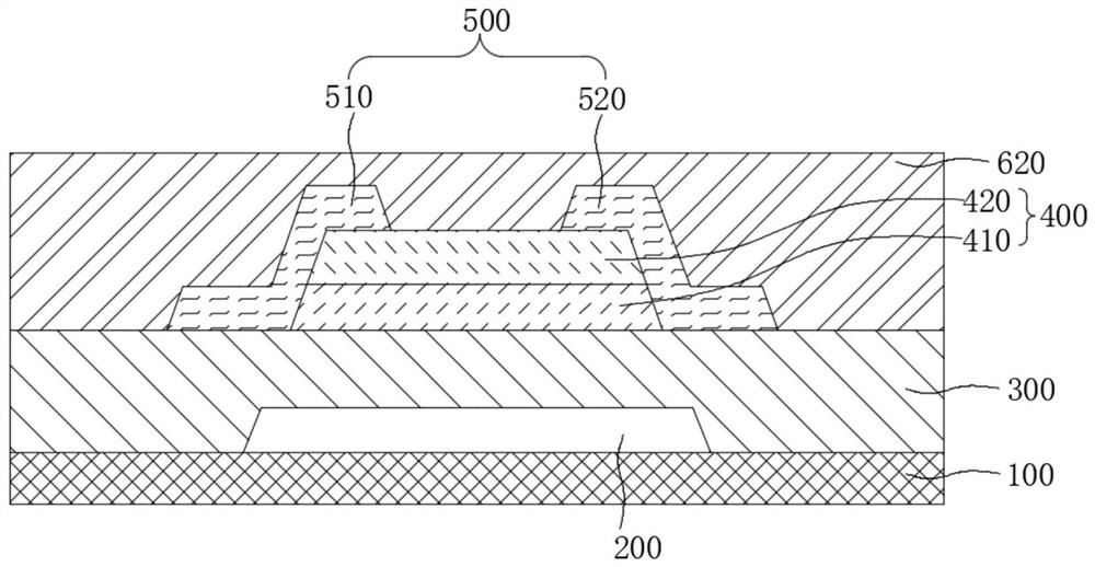 Metal oxide thin film transistor, preparation method thereof and array substrate