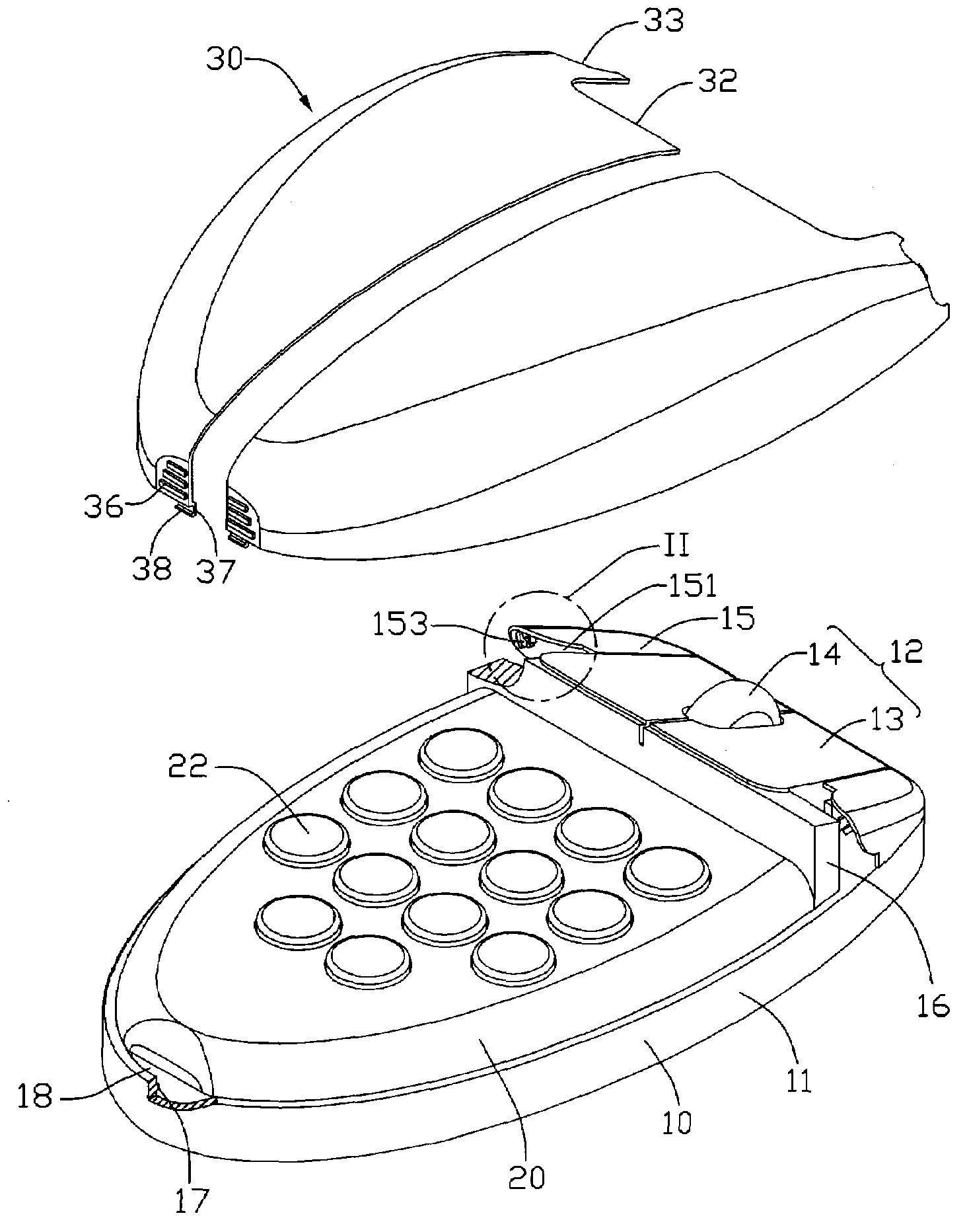 Input device for computer