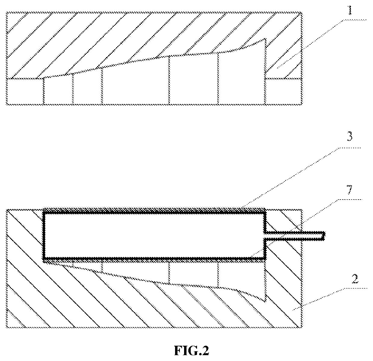 Ultra-low pressure liquid filling forming system and method for special-shaped component