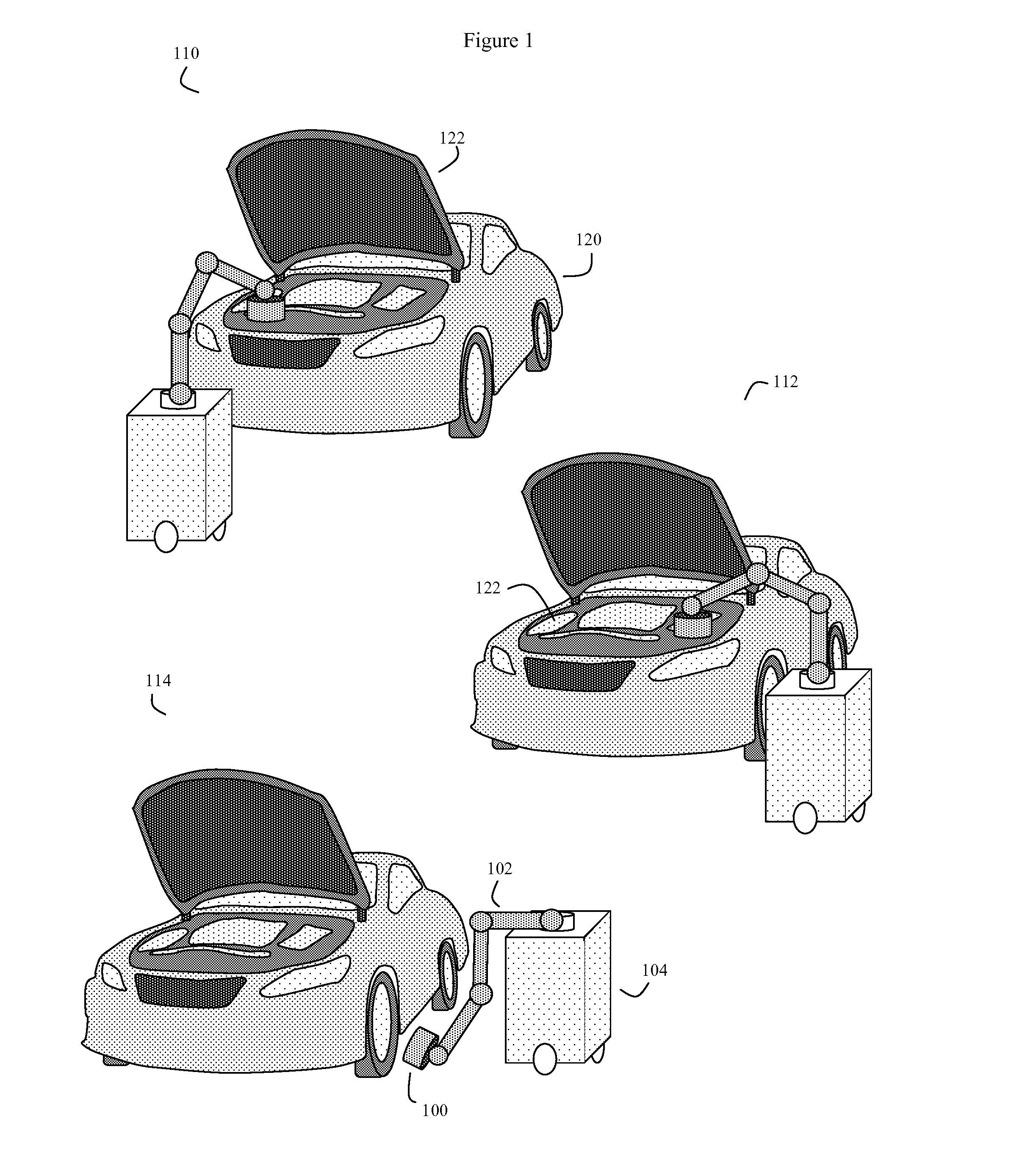 System and method of automated 3D scanning for vehicle  maintenance