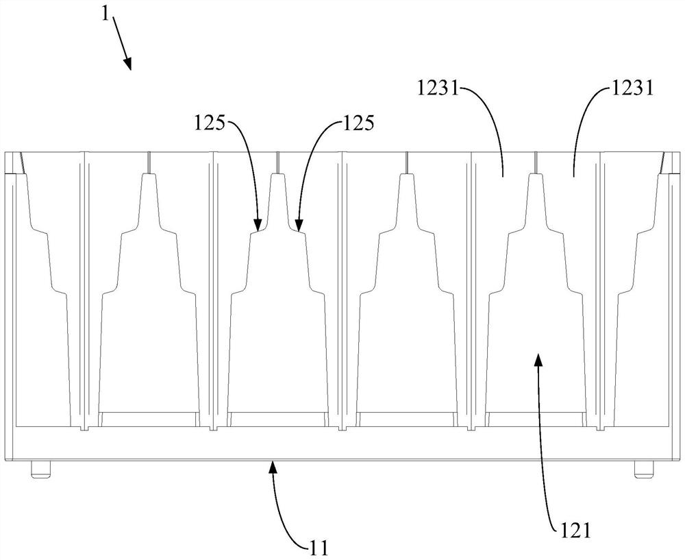 Condenser and laundry treatment unit