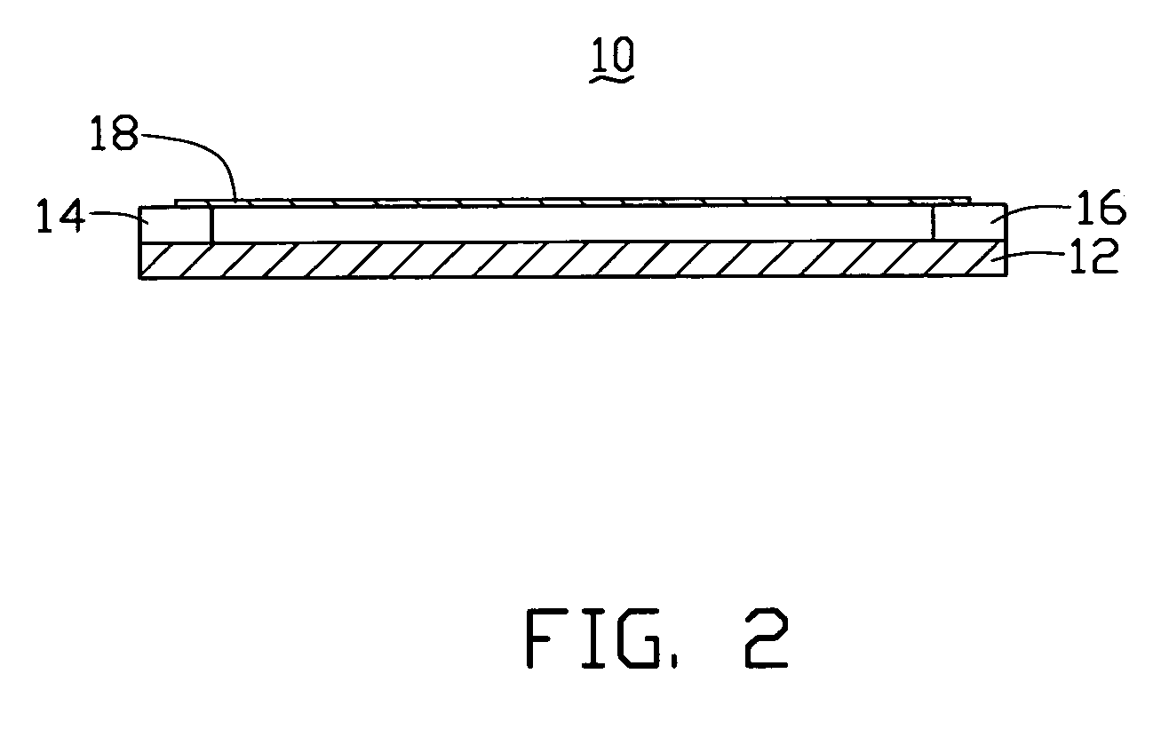 Method for making thermionic electron source
