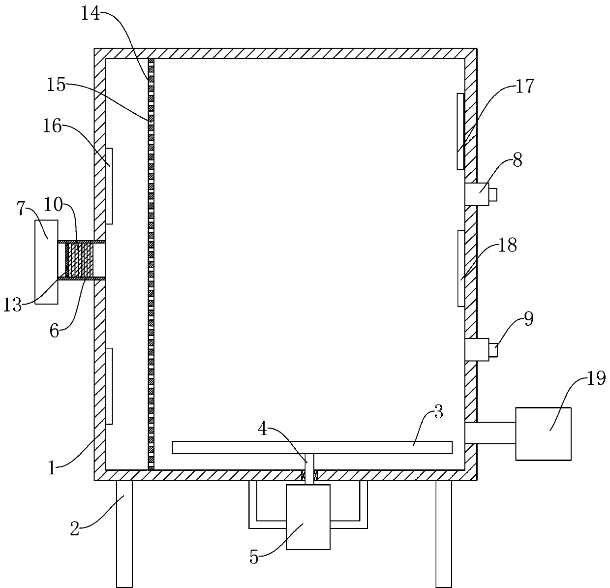 Moisture-proof device for water conservancy and hydropower equipment