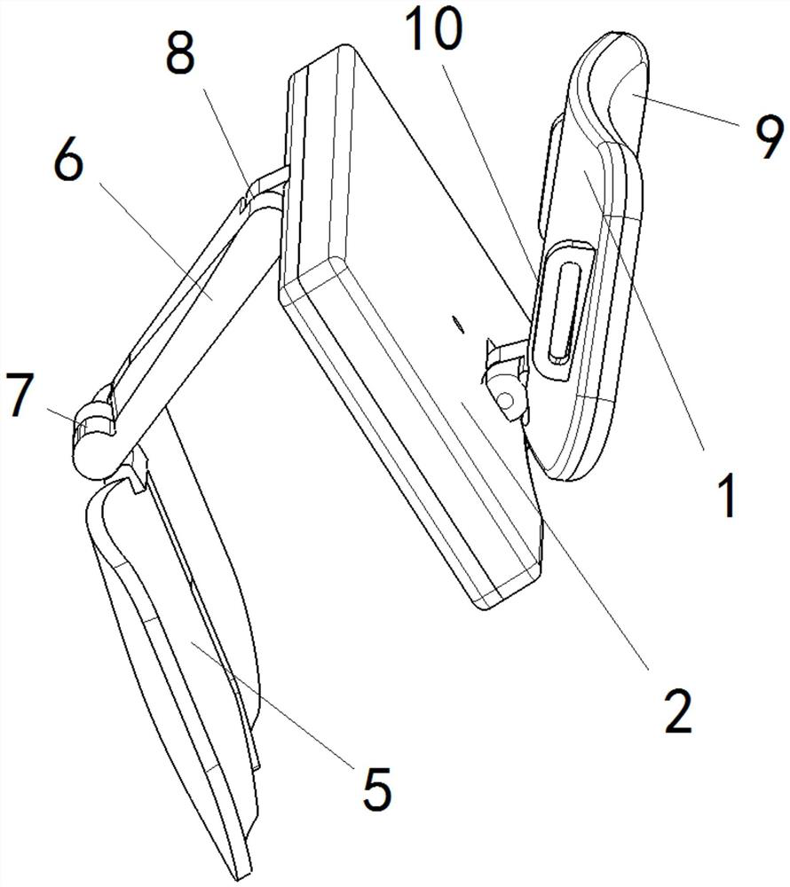 Foldable mixed reality glasses