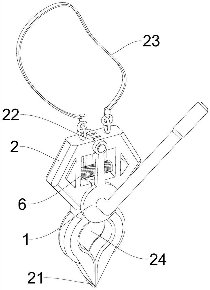 Opening enlarging device