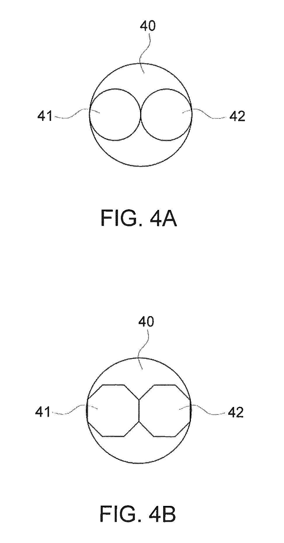 Optical fiber arrangement for a system for measuring the light absorption or determining the concentration of a substance