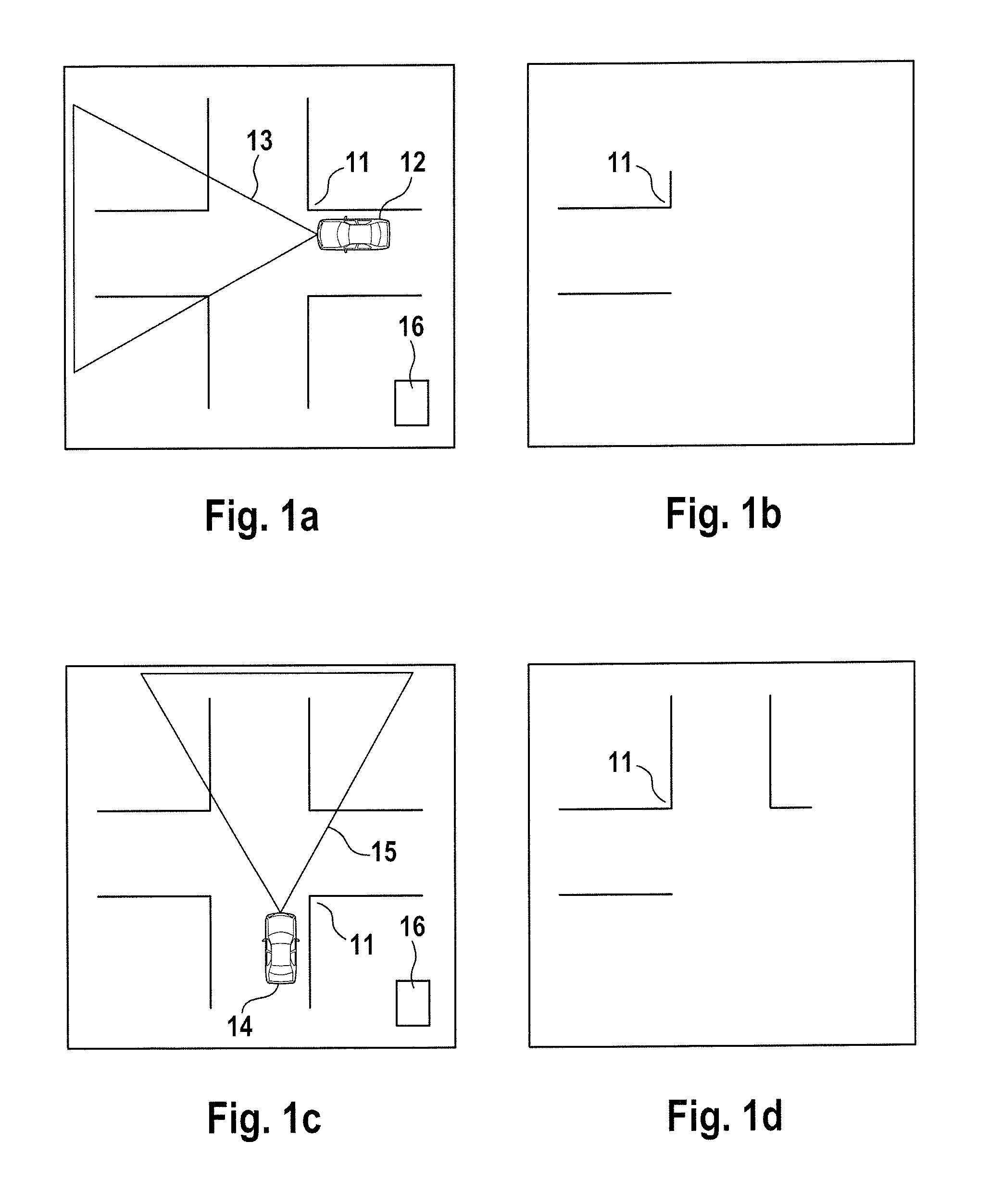 Method and system for creating a current situation depiction
