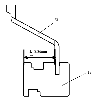 Antenna fixing structure of magnetron for microwave oven