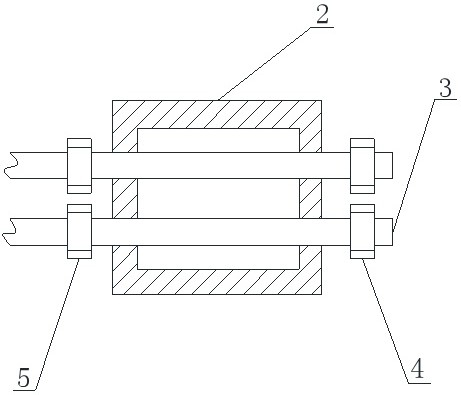 An open back-bolted stone curtain wall connector