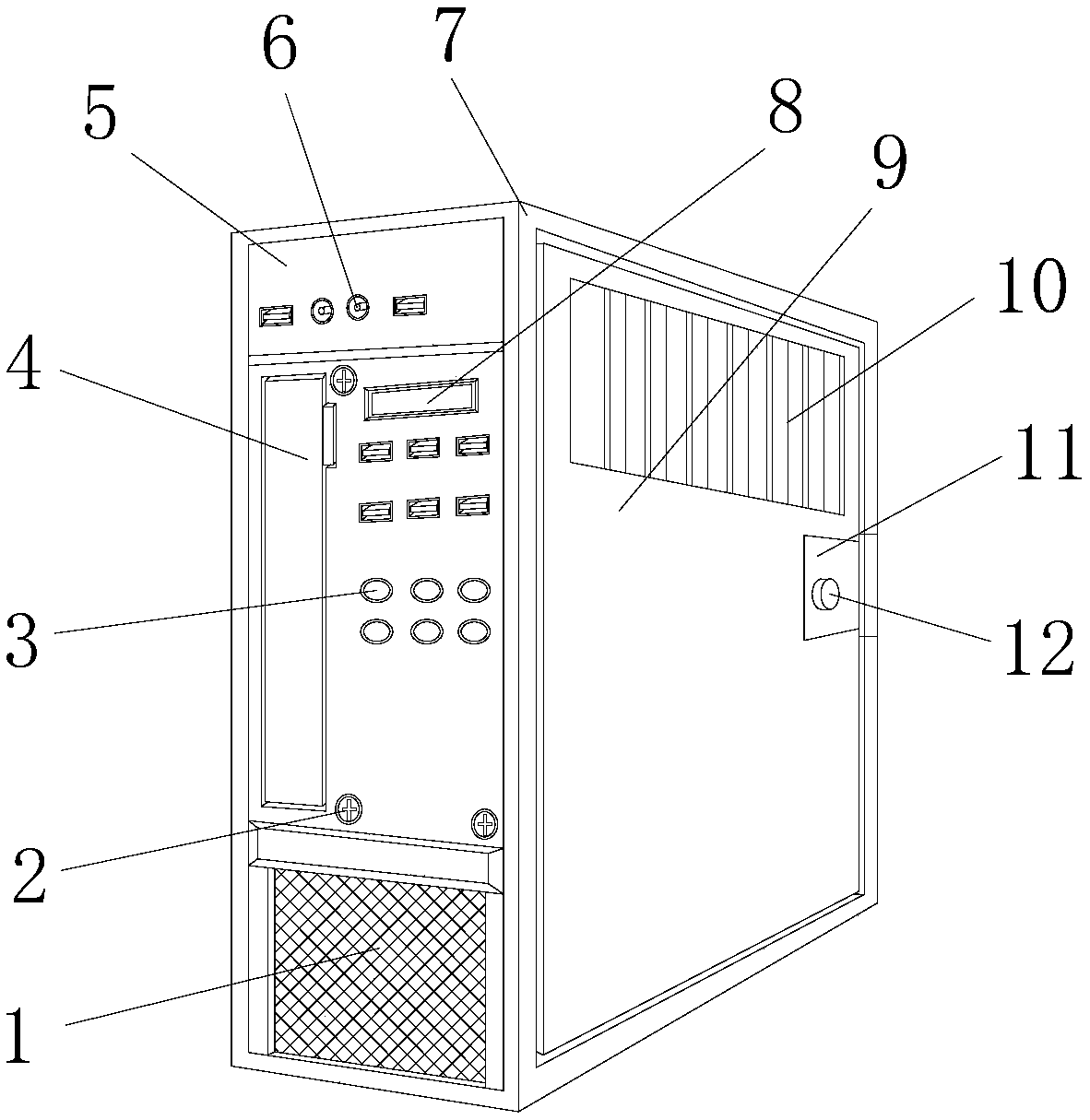 Computer external integrated device