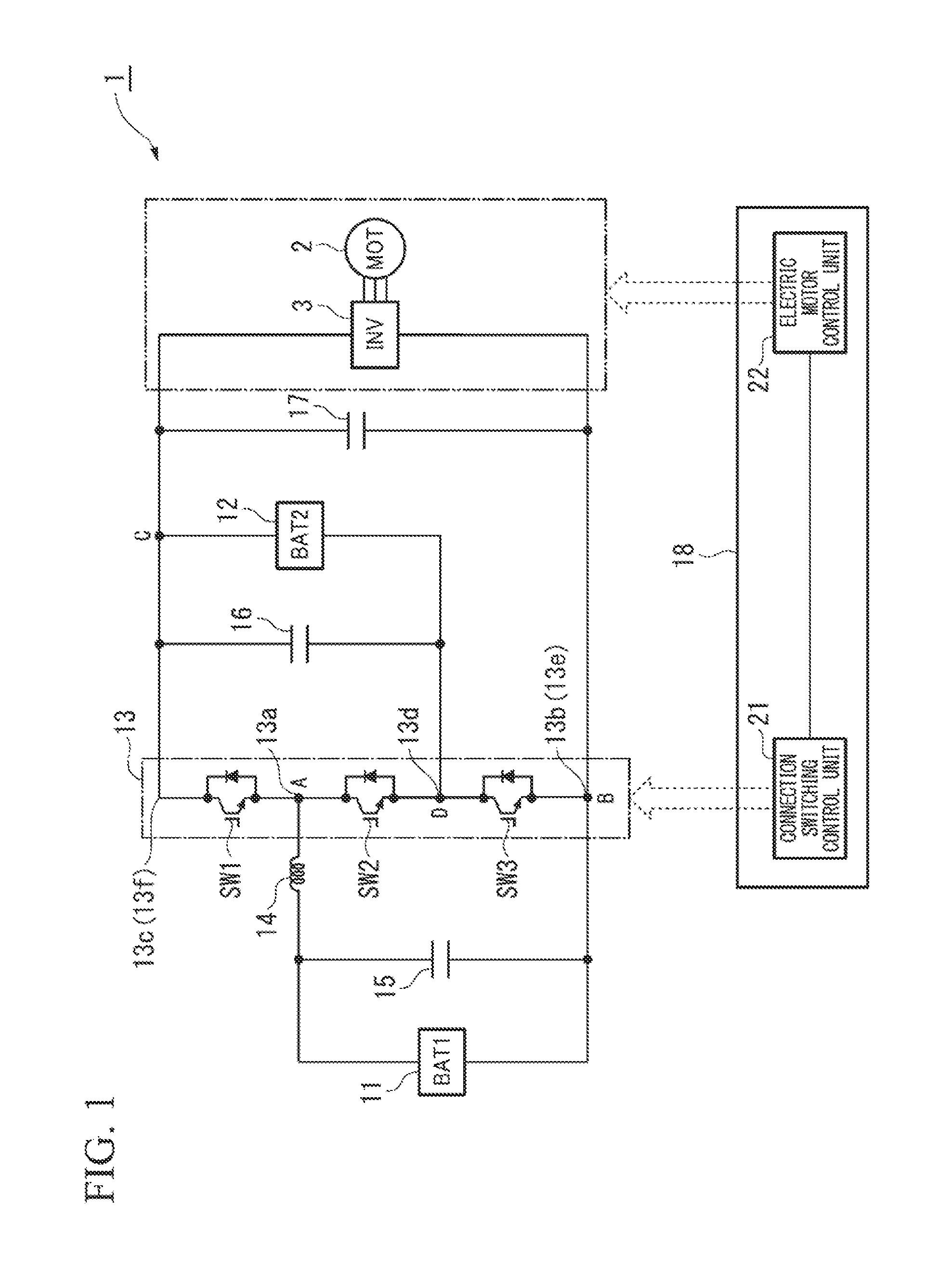 Electric power supply apparatus