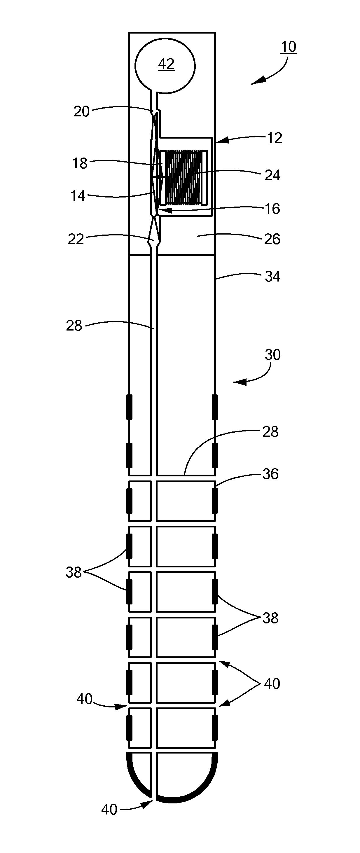 Implantable Fluid Delivery System with Floating Mass Transducer Driven Pump