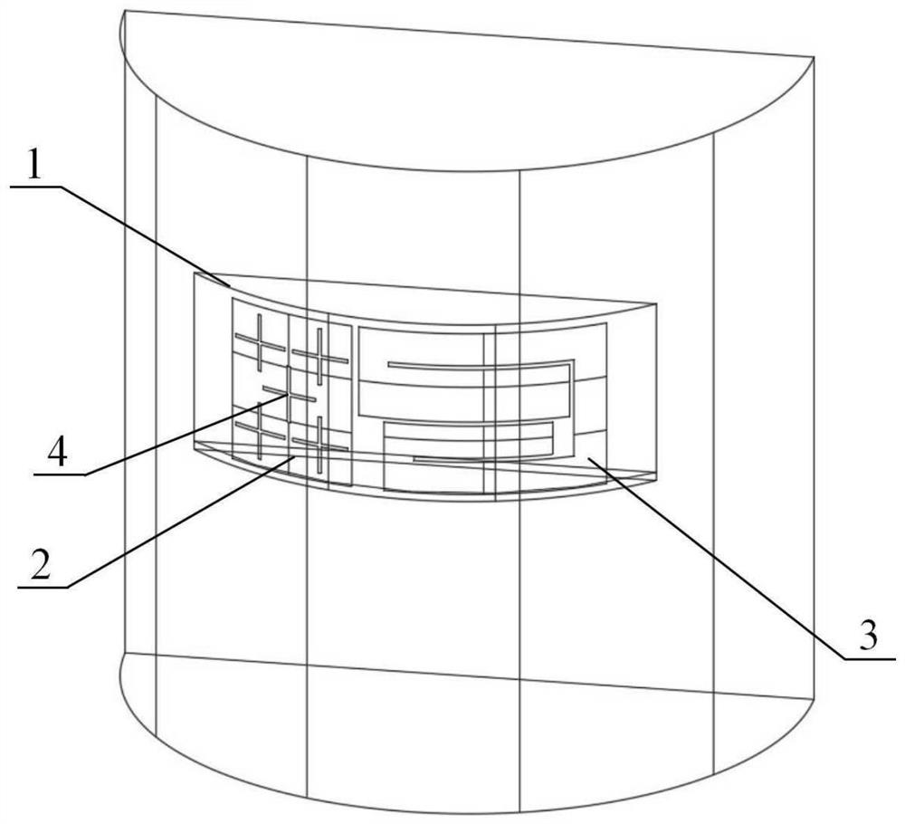 Flexible antenna based on metamaterial structure and signal transmission device