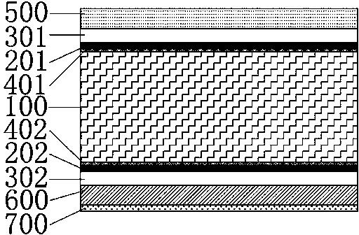 Method for manufacturing substrate of LED thin film chip and structure of substrate