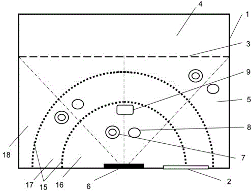 Monitoring device for poultry cultivation illumination intensity independent selection characteristic