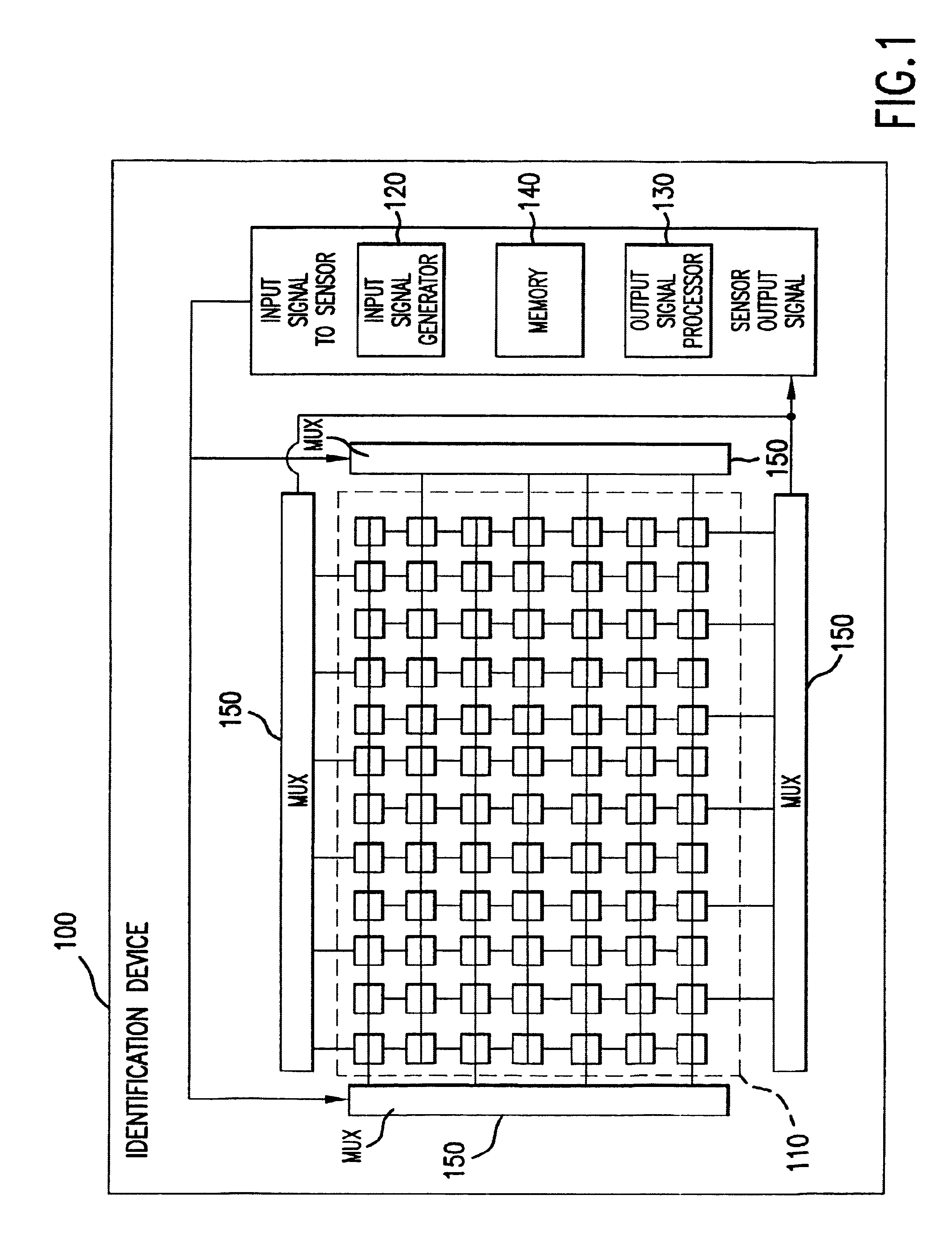 Piezoelectric identification device and applications thereof