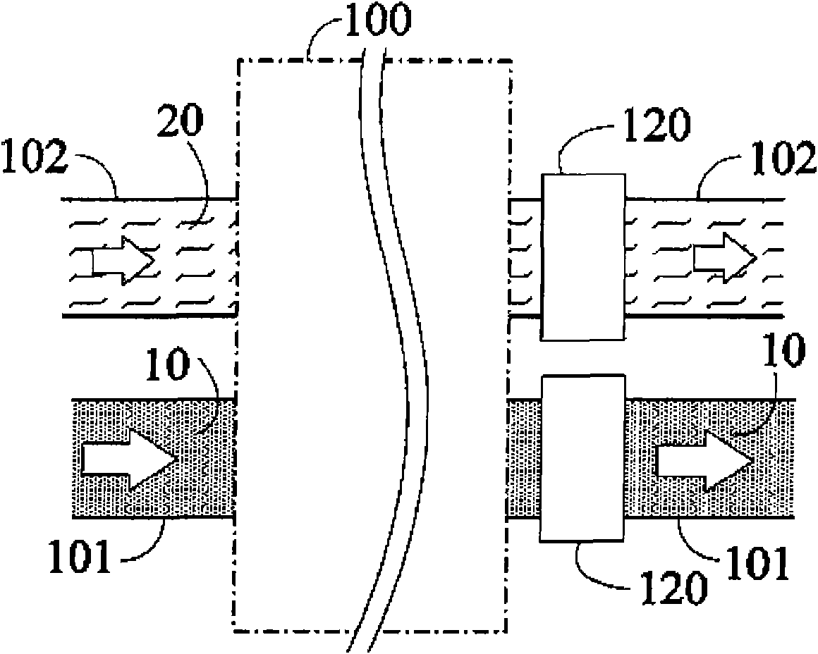 Heat pump or heat exchange device with periodic positive and reverse pumping