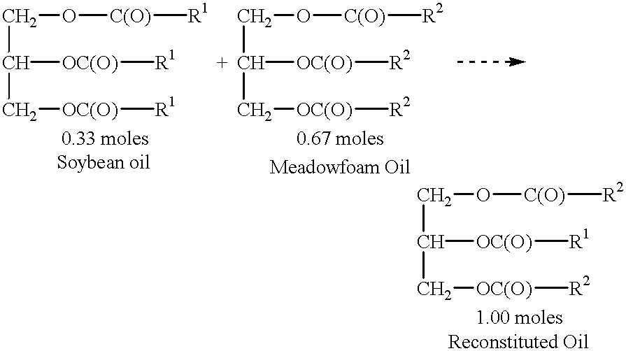 Reconstituted meadowfoam oil in personal care applications