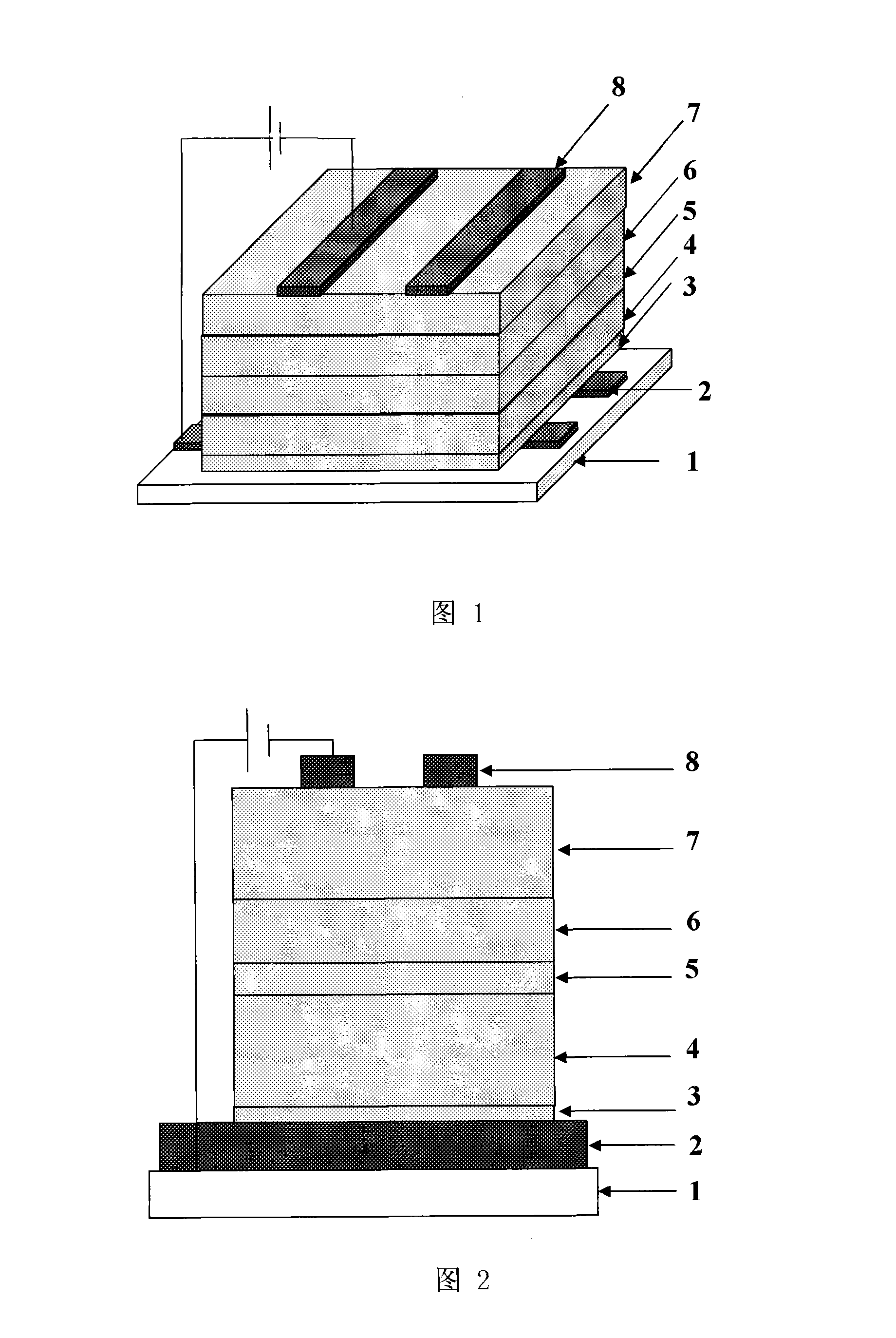 Double phosphorescent coloring agent common adulterate white light organic electroluminescent device and method for fabricating the same