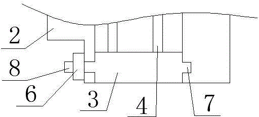 Electronic alarm clock with rotary supporting rod