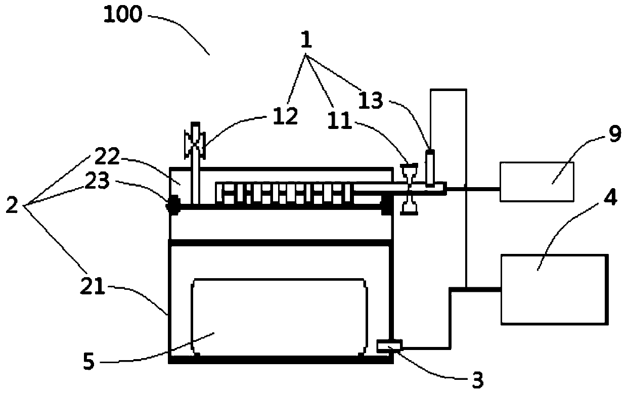 Battery pack water immersion test device