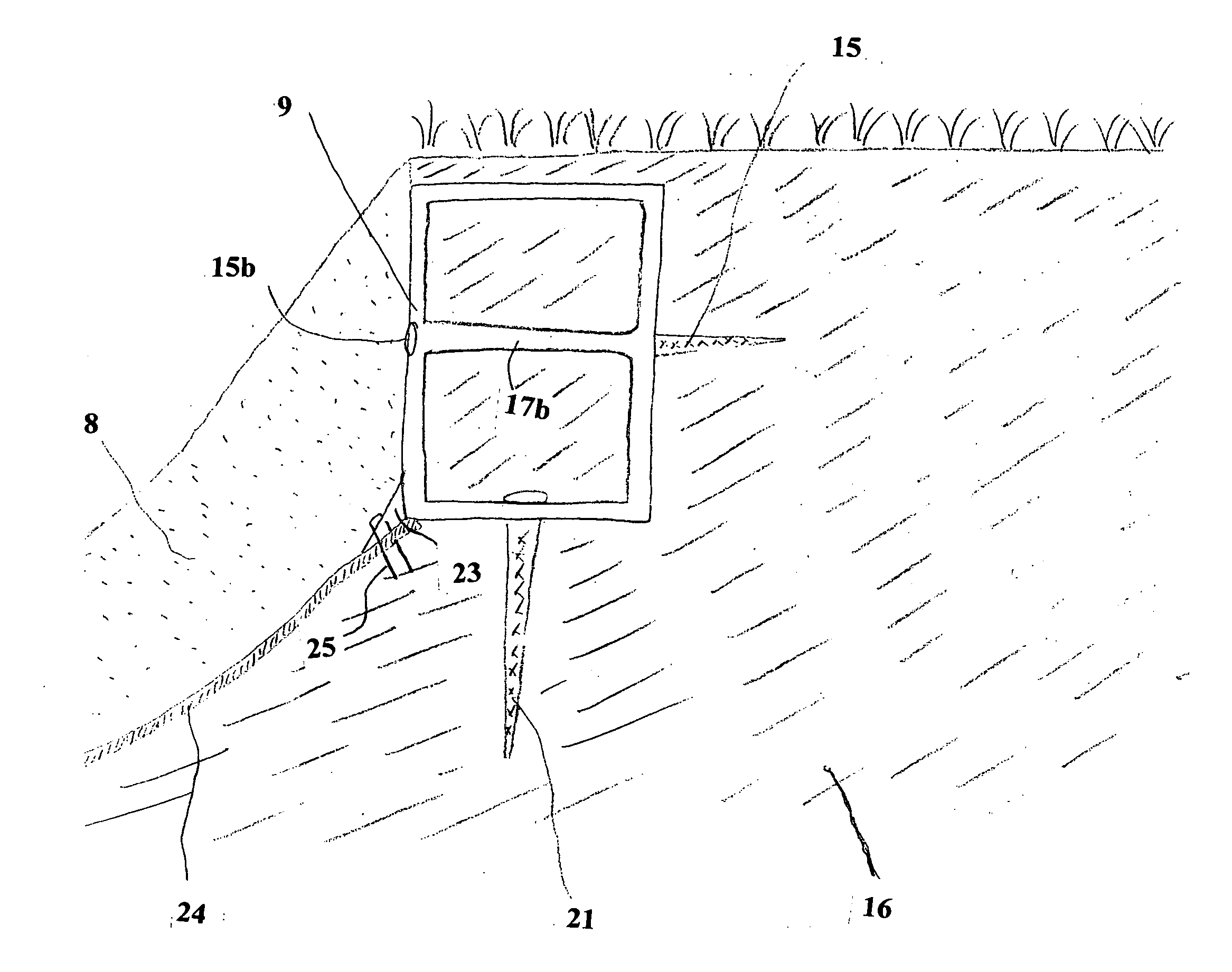 Method and assembly for maintaining structural stability and configuration of golf course sand bunker borders