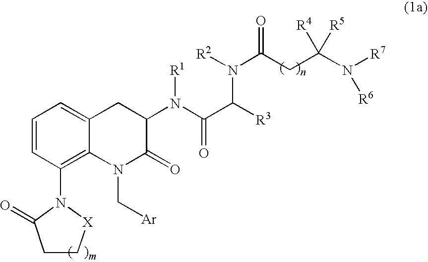 3,8-diaminotetrahydroquinoline derivative