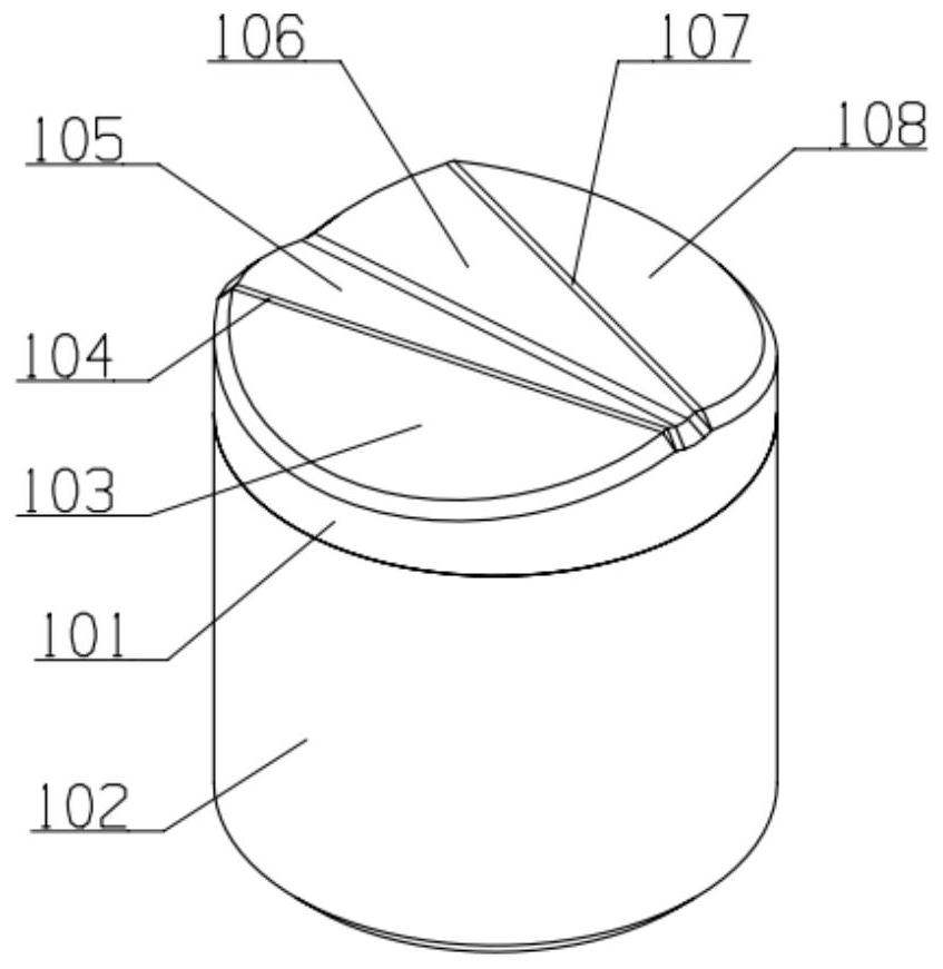 A multi-ridge diamond composite sheet