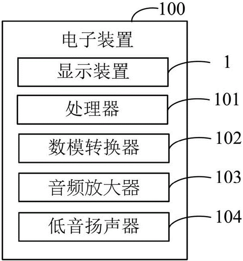 Display device and electric device comprising same