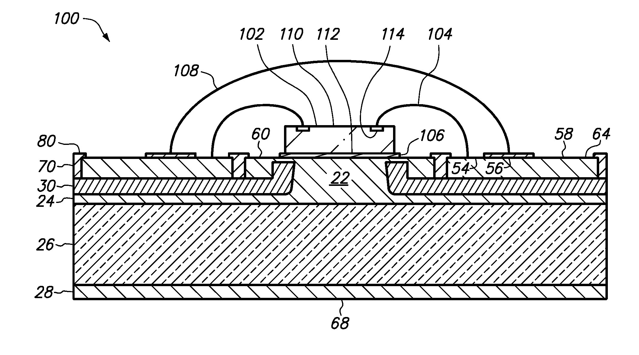 Method of making a semiconductor chip assembly with a post/base heat spreader with a thermal via
