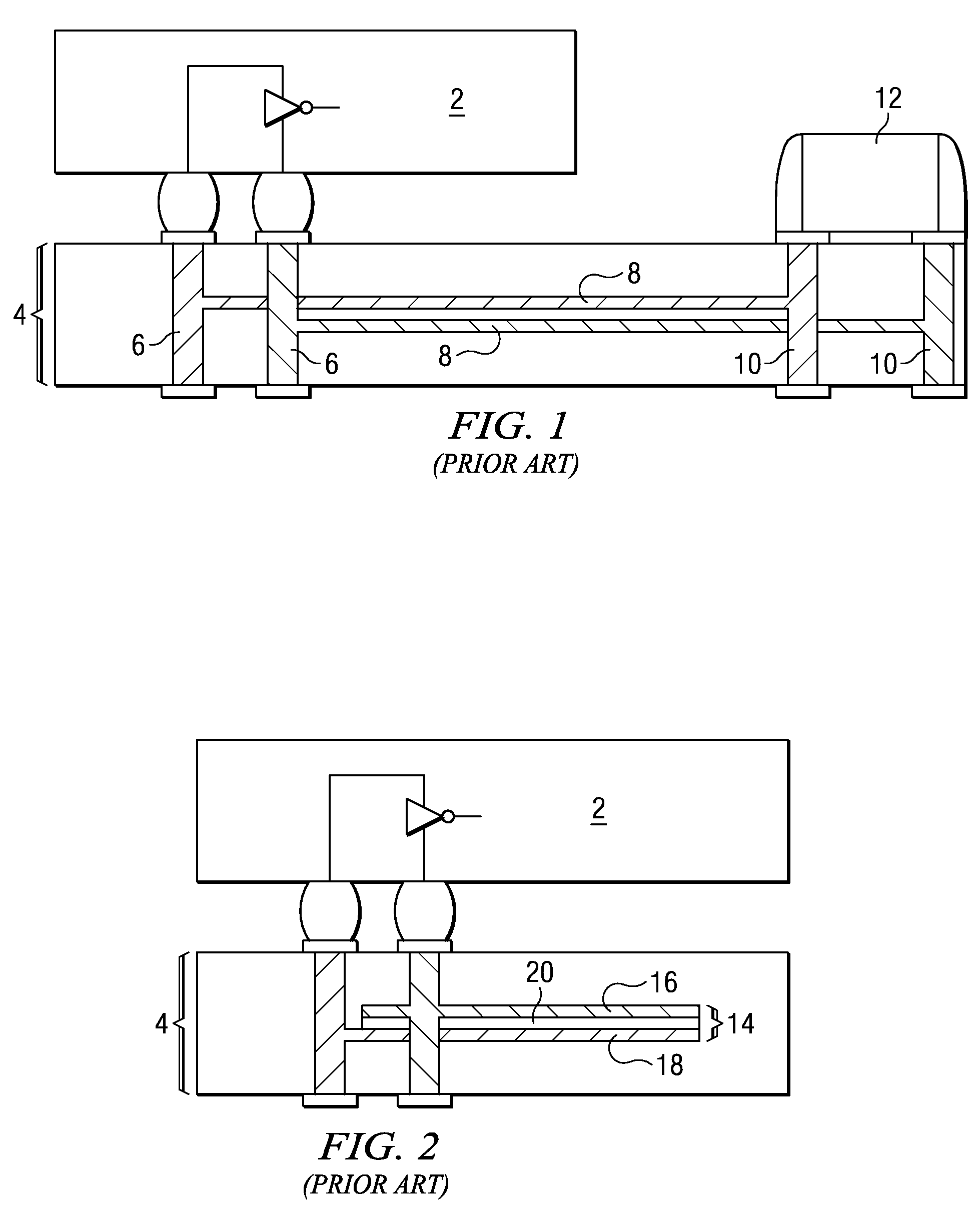 Capacitors with insulating layer having embedded dielectric rods