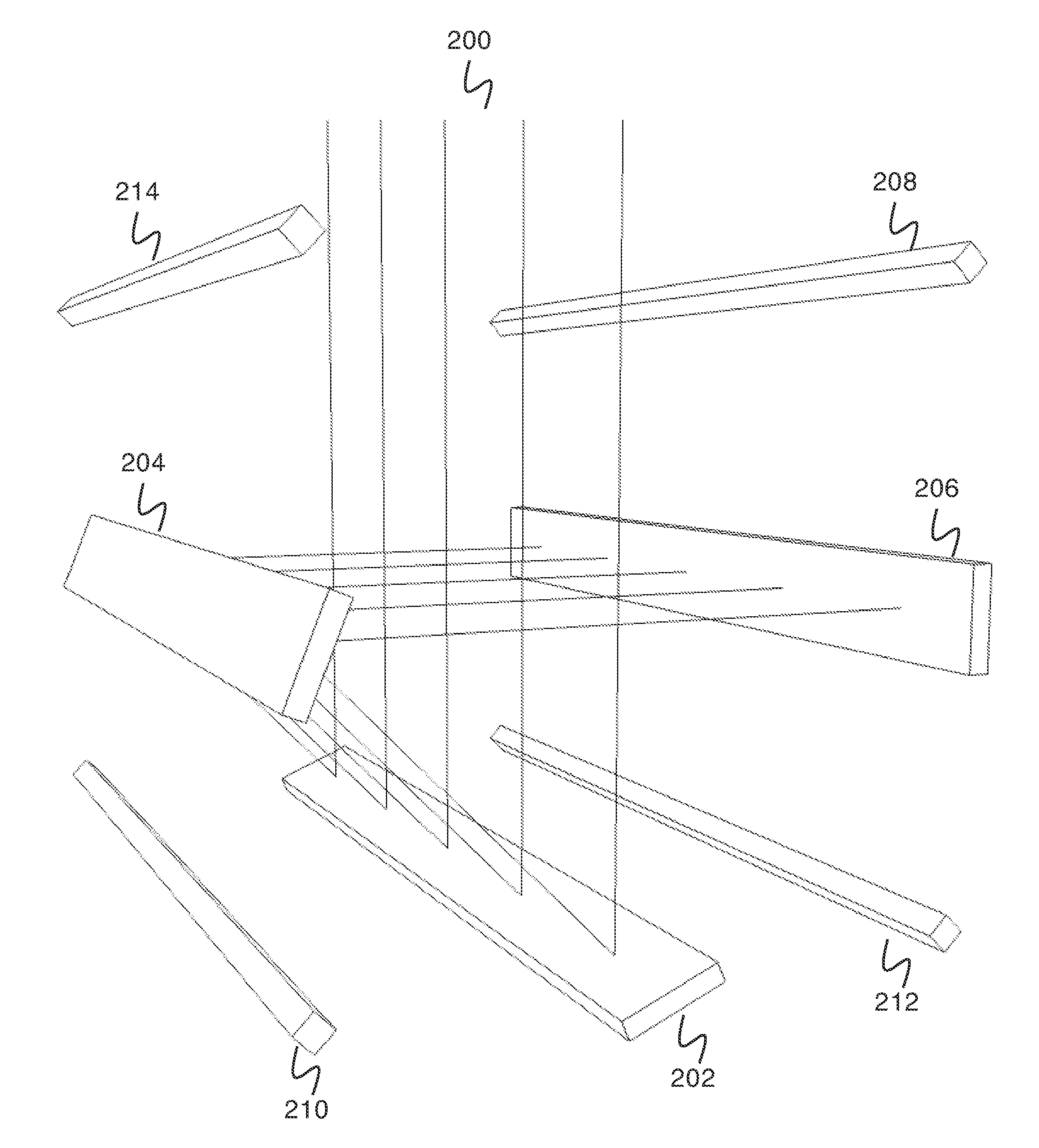 Device for producing laser-cooled atoms